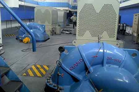 KPS系列单级双吸开云（中国）Kaiyun·官方网站在齐鲁石化使用现场