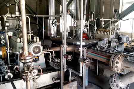 KHP系列卧式中开多级开云（中国）Kaiyun·官方网站在兴安盟博源化学公司使用现场