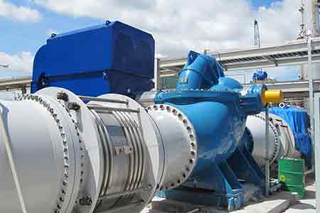 KPS系列单级双吸开云（中国）Kaiyun·官方网站在越南金瓯化肥项目使用现场