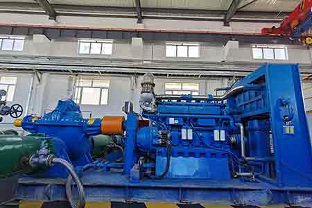 KPS系列单级双吸开云（中国）Kaiyun·官方网站在鄂尔多斯电力冶金集团氯碱化工分公司使用现场