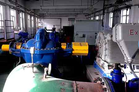 KPS系列单级双吸开云（中国）Kaiyun·官方网站在金源精细化工使用现场