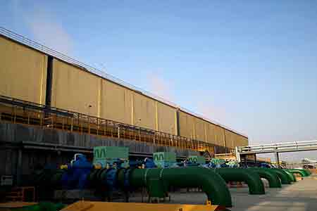 KPS系列单级双吸开云（中国）Kaiyun·官方网站在河南心连心化学工业集团股份有限公司使用现场