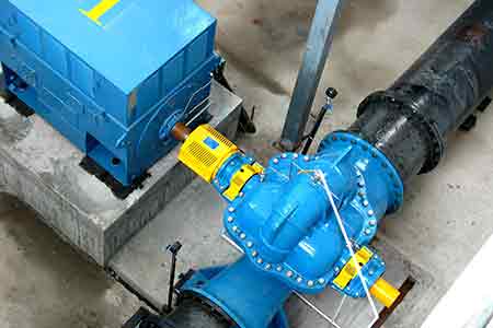 KPS系列单级双吸开云（中国）Kaiyun·官方网站在珠海自来水公司使用现场