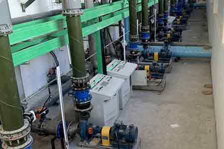 KCP系列单级开云（中国）Kaiyun·官方网站在汕头市潮阳区纺织印染水处理中心使用现场