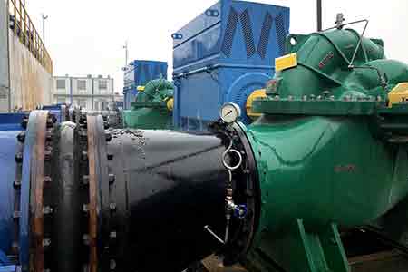 KPS系列单级双吸开云（中国）Kaiyun·官方网站在泰盛（江西）生活用品有限公司使用现场