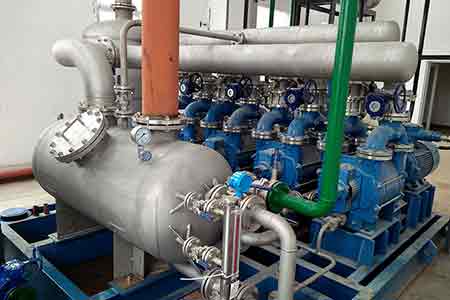 肯富来液环泵机组在昆明积大制药股份有限公司使用现场